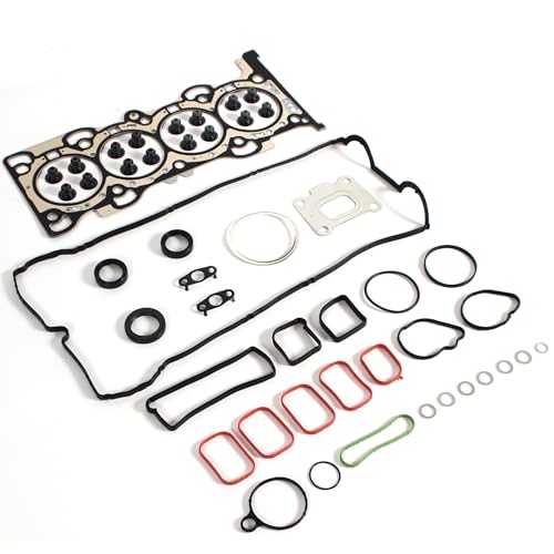 Image of AUCERAMIC Cylinder Head Gasket Set Fit for 2013-2018 Ford Focus Escape Fusion Edge Explorer Taurus Special Service Police Sedan for Lincoln MKC MKT MKZ 2.0L L4 HS54997 VS50730