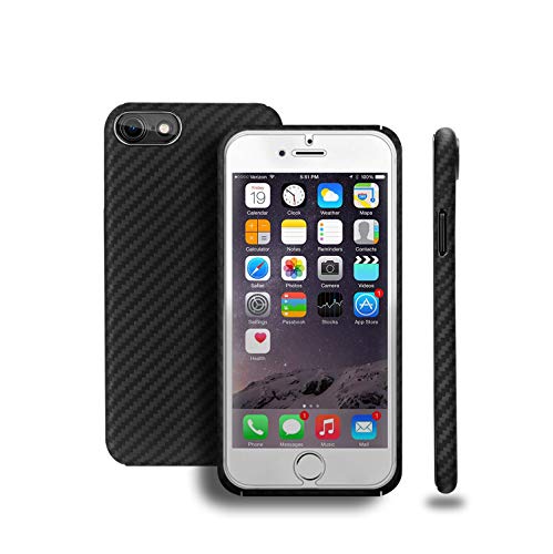 Iphone 8 Case Aramid Fiber 100% Minimalist, Bulletproof Iphone 8 Case Made of