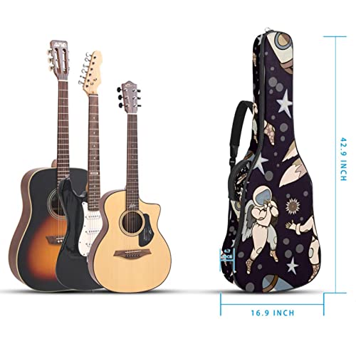 Housse de protection en éponge épaisse imperméable pour guitare acoustique électrique basse classique, Multicolore 07… - Les Beatles, Paul McCartney, John Lennon, RIngo Starr, George Harrison Housse de protection en éponge épaisse imperméable pour guitare acoustique électrique basse classique, Multicolore 07… – Image 6