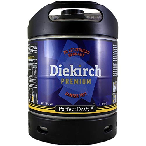 Cerveza PerfectDraft un barril de 6 litros de Diekirch...
