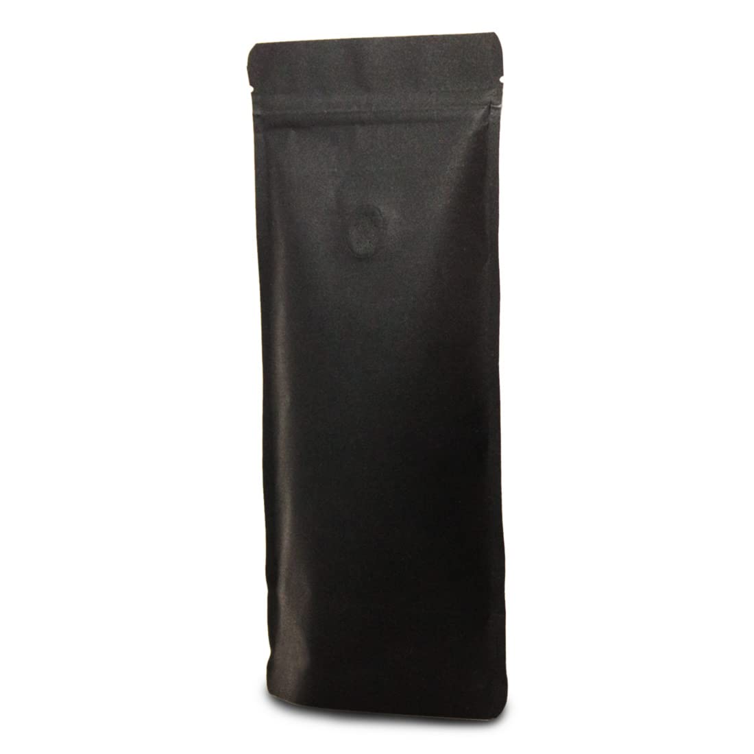 Lacers Bolsa de papel kraft en varios colores, alta barrera con válvula, neutral, sostenible, bolsa de café con válvula de protección del aroma, reutilizable (250 g, negro, 1000)