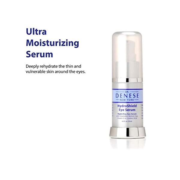 Dr-Denese-SkinScience-HydroShield-Ultra-Moisturizing-Face-Serum-Locks-In-Moisture-with-Retinol-Ceramides-Reduce-Appearance-of-Wrinkles-Increased-Hydration-Tightness-Cruelty-Free-3oz Dr. Denese SkinScience HydroShield Ultra Moisturizing Face Serum Locks In Moisture with Retinol & Ceramides - Reduce Appearance of Wrinkles, Increased Hydration & Tightness - Cruelty-Free - .3oz