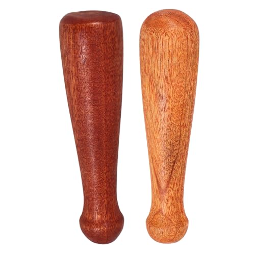 Angoily Ustensiles Cuisine en Bois 2pcs Tige de Broyage Longue Facile à Utiliser pour Épices et Herbes, Outil Multifonction Cuisine Quotidienne