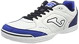  Joma Top Flex 720, Zapatillas de Fútbol Sala para Hombre, Blanco (Blanco/Marino), 44 EU