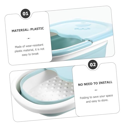 Bañera Plegable para Spa de Pies para Uso Doméstico miniatura 2