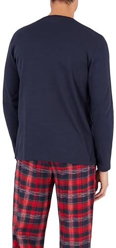 Emporio Armani Men's Tartan Flannel Long Pajamas3