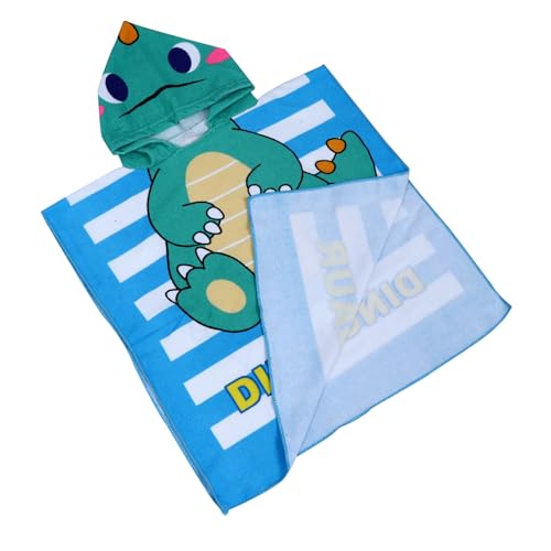 Vaguelly Toalla Infantil Capucha de Microfibra Superfina Absorbente y Amigable Piel Diseño Creativo de Dibujos Animados y Forma de