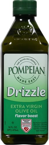 Miniatura 2 de Pompeian Made Easy Drizzle Aceite de oliva virgen extra, potenciador de sabor, perfecto para aumentar el sabor de ensaladas y verduras, certificado