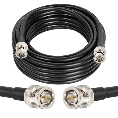 Image of XRDS -RF 12G SDI Cable 20FT, SDI Video Cables 3G /6G /12G 75ohm BNC Male Cable Supports HD-SDI /3G /6G-SDI /4K /8K for Video Security Camera SDI Converter