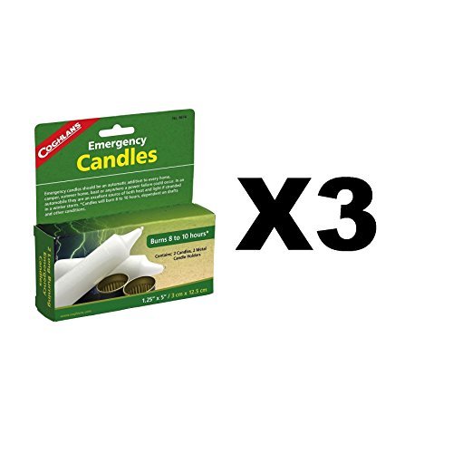 Coghlans 8674 Long Burning Emergency Candles