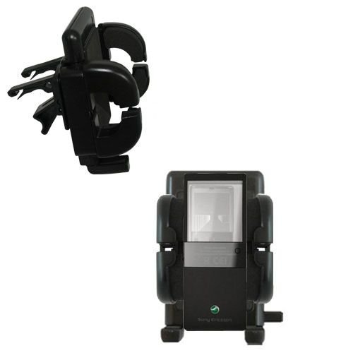 Innovative Vent Cradle Vehicle Mount Designed for The Sony Ericsson Xperia Pureness - Adjustable Vent Clip Holder for Most Car/Auto Vent Systems
