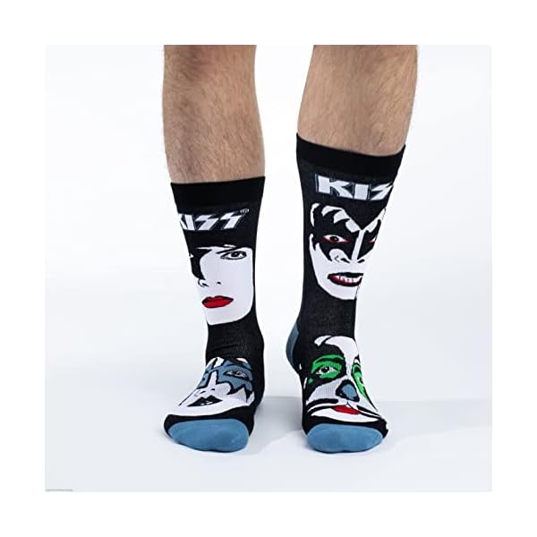 Good Luck Sock Herren Kiss Band Music Socken Erwachsene – Bild 4