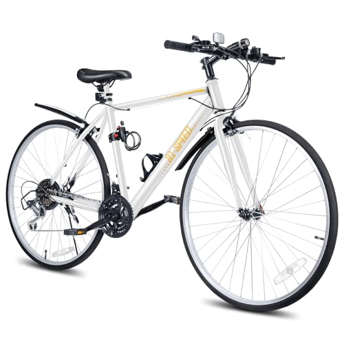 新品LS26 自転車 マウンテンバイク 21速 泥除け 鍵13 Amazon | HILAND マウンテンバイク 26インチ シマノ21段変速