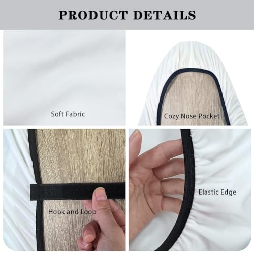 Gzzxiailg Capa de tábua de passar roupa de flecha tribal com borda elástica e fixadores de velcro, c