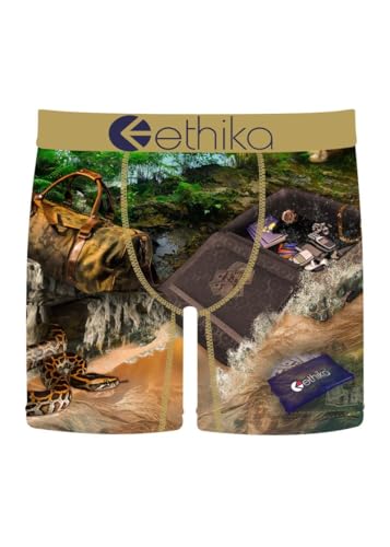 Ethika Mens MID Boxer Brief | Lost Fortune