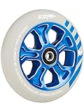 scooter wheels 110mm canada Material duro Blazer Blazer Pro Scooter Rebellion Ruedas de Repuesto, Unisex Adulto, (Grey/Blue), 110 mm