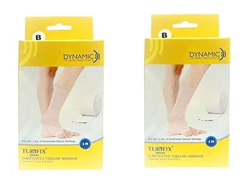 Elasticated Tubular Bandage Tubifix 1MTR, size : B - PACK OF 2