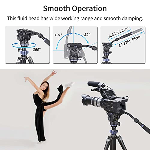 Videostativ Innorel MT70 für Videokameras bis 183 cm