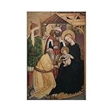 Konrad Laib Anbetung der Heiligen Drei Könige auf Leinwand, Wandkunst, Schlafzimmer, Büro, Küche, Dekoration, Geschenke, 40 x 60 cm