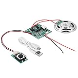 8MB Soundmodul Bespielbar Ulegqin Programmierbare Soundmodul Tastensteuerung Musik Player Platine mit Lautstärke einstellbar and Lautsprecher für Spieluhren und DIY Spieluhr Grußkarte