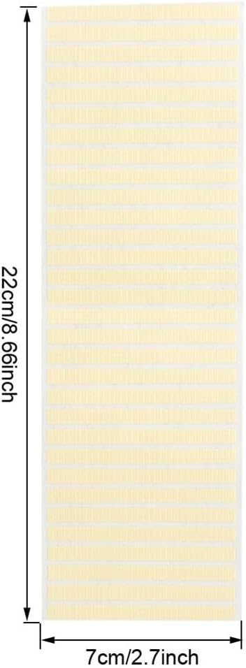 5 Sheets Watch Dial Double-Sided Mounting Tape Pre-Cut Double Sided Adhesive Tape Waterproof Small Double Stick Strip Pads for Watch Repair Kit Watch Bezel Watches Movement Installation