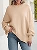 ANRABESS Women Oversized Sweaters Batwing Long Sle... #1