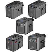 Universal Travel Adapter 30W & 35W & 65WGaN &100WGaN & 120WGaN Travel Charger for 200+ Countries
