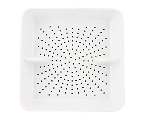 Colador de piso GSW de plástico ABS 8.5" x 8.5" x 2.25" miniatura 2