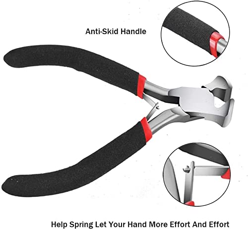 End Cutting Pliers For Jewelry Making, Nail Puller Tool For Carpenter, End Nippers For Zipper Install Stops, Wire Cutting #TOP2