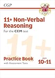 11+ CEM Non-Verbal Reasoning Practice Book & Assessment Tests - Ages 10-11: for the 2026 tests (CGP 11+ CEM)