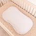 Snugglekid 100% Waterproof Baby Lounger Cover - 2-Ply Organic Cotton Slipcovers - Machine Washable - Gray