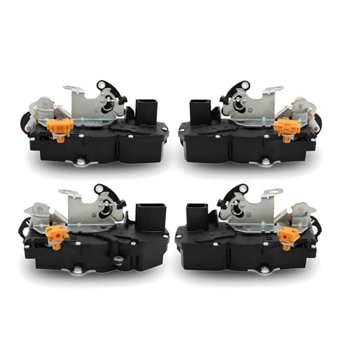Image of 4Pcs Front & Rear Door Lock Actuators Compatible with Sierra Yukon Silverado Tahoe 2007-2009 931-304 15785123