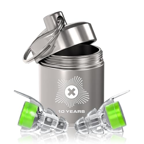 Image of Eargasm High Fidelity X Edition Earplugs for Concerts, Festivals, Musicians, DJs, Night-Life, Motorcycle Hearing Protection - Reusable Ear Plugs for High Fidelity Noise Reduction up to 21 dB