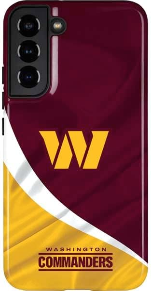 Skinit Pro Phone Case Compatible with Galaxy S22 Plus - Officially Licensed NFL Washington Commanders Flag Design