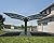 Palram - Canopia Arizona 19 Ft. x 16 Ft. x 9 Ft. Wave Double Carport Wing-Styled Aluminum Metal Frame and Polycarbonate Panels Car Port for Outdoor Driveway Car, Truck, RV, Boat Storage (Gray/Gray)