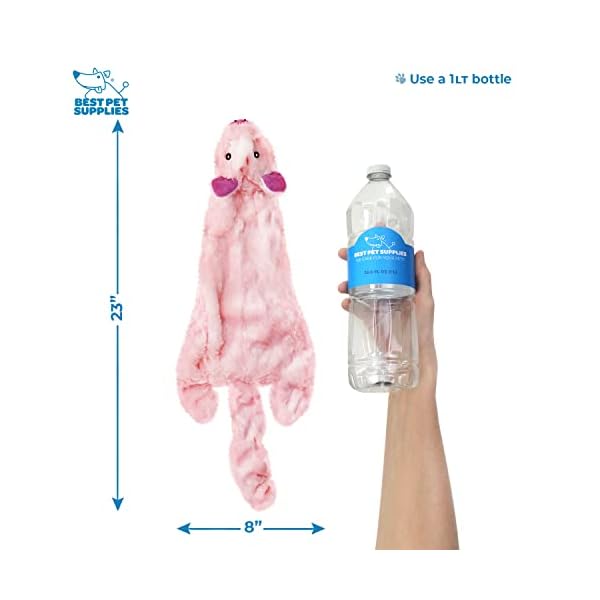 Best-Pet-Supplies-2-in-1-Stuffless-Squeaky-Dog-Toys-with-Soft-Durable-Fabric-for-Small-Medium-and-Large-Pets-No-Stuffing-for-Indoor-Play-Holds-a-Plastic-Bottle 2 in 1 Stuffless Squeaky Dog Toys with Soft