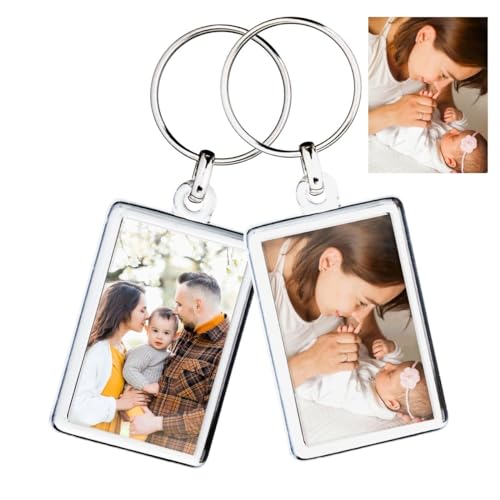 Llavero con Foto Personalizado Doble Cara | Varios modelos a elegir | Regalos personalizados con foto | Llaveros para el Día del Padre, Día de la Madre, San Valentín, Amigos (Acrílico rectangular) Llavero con Foto Personalizado Doble Cara | Varios modelos a elegir | Regalos personalizados con foto | Llaveros para el Día del Padre, Día de la Madre, San Valentín, Amigos (Acrílico rectangular)