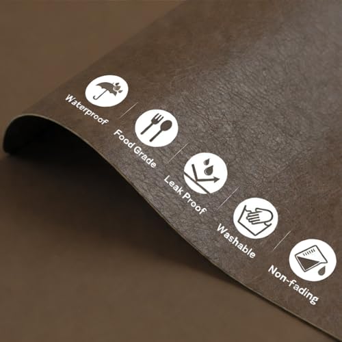 Sets de table lavables pour protéger de la chaleur et des taches