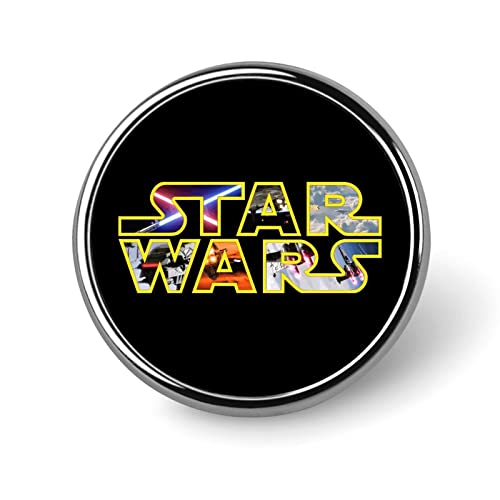 バッジ 円形 スターウォーズ 徽章 ピンバッジ 胸章 ブローチ おしゃれ ボタンバッジ バッグ飾 かわいい アクセサリー 工芸品 男女兼用 プレゼント 25mm