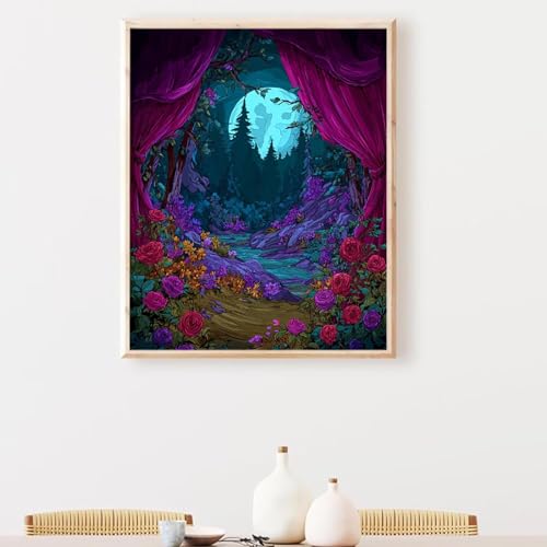 �������G �� �����L�b�g�ɂ��G�� �� Paint by Numbers DIY�y�C���g ��l�� ���S�� �q���p �ȒP�ɓh��� �A�N�������ʊG�̋� ��| ��� ��H�| �L�b�g 3�̃y�C���g�u���V��1�̃Z�b�g�̃A�N�����痿���g�p �z�[�� �I�t�B�X���� G