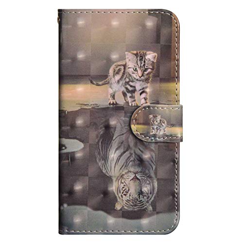 Bravoday Huawei Honor 9 Lite Leather Wallet Case, Flip Case with [Kickstand] [Card