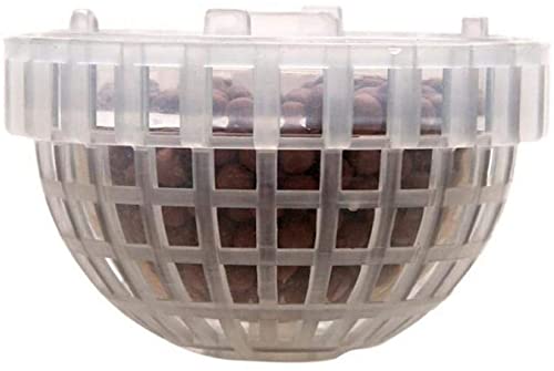 Plastica riutilizzabile per acquario, piante vive, decorazione per acquario, filtro a sfera di muschio per contenitori, sfera minerale, ornamento utile e pratico - Image 4