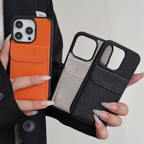 Coque iPhone 15Pro orange pour sorties et voyages