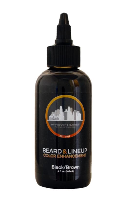 BEARD/LINEUP COLOR ENHANCEMENT BLACK/BROWN 4 OZ