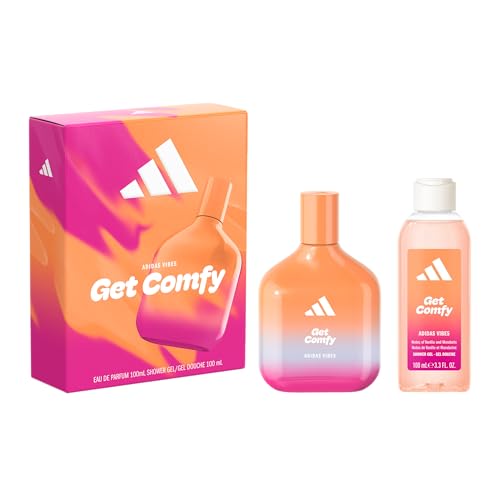 adidas, Coffret cadeau adidas Vibes Get Comfy, avec eau de parfum 100 ml et douche 100 ml