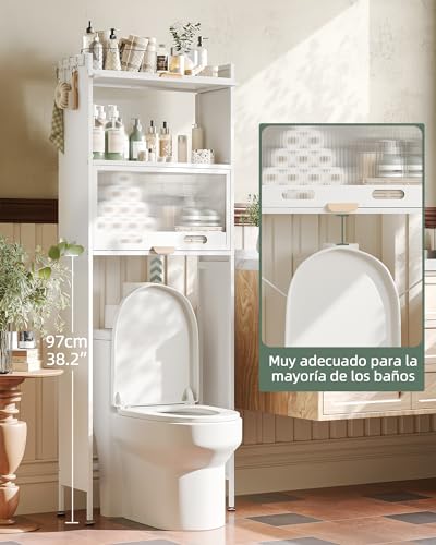 Baño, mueble baño organizador madera Marca NETEL (3)