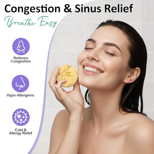 Shower Steamers Aromatherapy Birthday Gifts for Women - 8 Pcs Easter Basket Stuffers, Her Mom Adults Teens Self Care with Natural Essential Oils Relaxation Home Spa Gift Set, Easter Basket Essential - Image 6