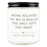 Funny Sibling Candle, Sister Gifts, Brother Gifts, Fathers Day Birthday Christmas Gift for Sister Brother, National Siblings Day Gift for Sisters, Brothers, Cousin