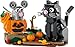 LEGO Halloween Cat & Mouse 40570 Building Kit, Whimsical Halloween Dtecor with Adorable Cat, Mouse, and Pumpkin Toys, Halloween Toy