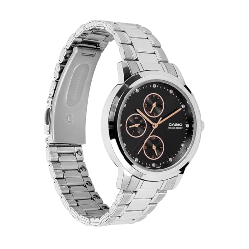 Image of Casio Enticer Ladies LTP-SN6KD-1A Analog Black Dial Watch (A2491)
